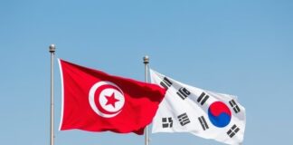 Tunisia and South Korea