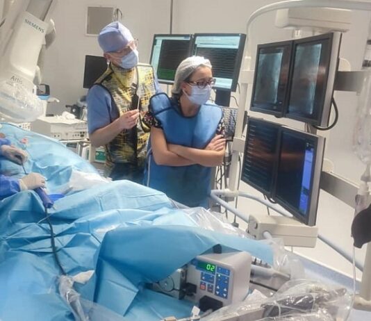عالم تم إجراؤه لأول مرة في قسم أمراض القلب في الرابطة