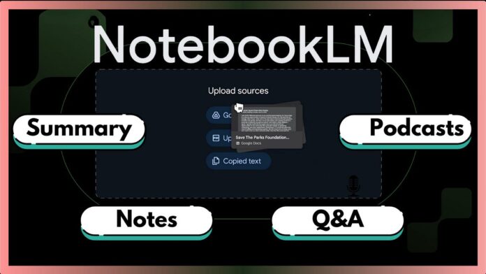 Google تطلق تطبيق NotebookLM مع مراجعات بودكاست ذكية