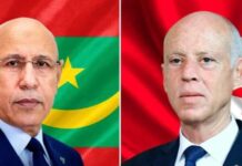 رئيس الجمهورية يتبادل التهاني مع نظيره الموريتاني بمناسبة فوز ولد التاه برئاسة البنك الإفريقي للتنمية