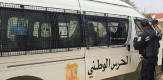 حادث مميت في الصخيرة: وفاة خمسة أعوان من الحرس الوطني