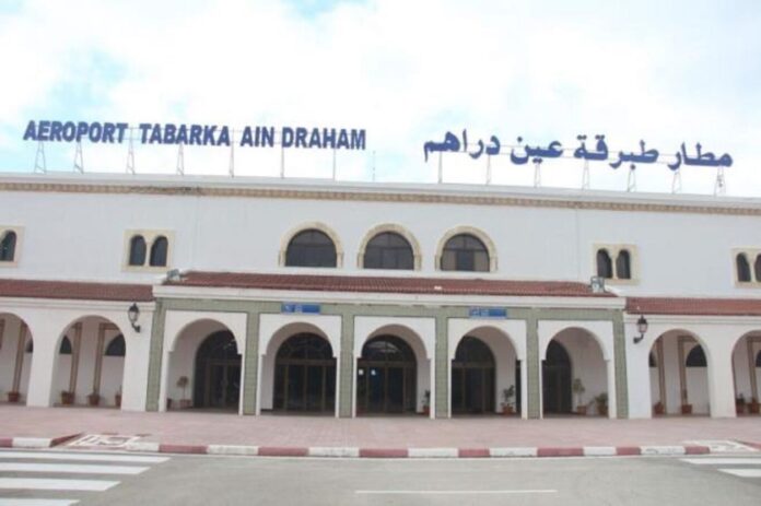 استئناف الرحلات بمطار طبرقة–عين دراهم بوصول أول طائرة من بولندا