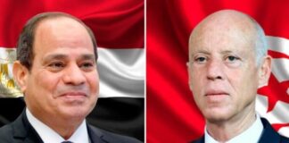 الرئيس قيس سعيّد ونظيره المصري يتبادلان التهاني بمناسبة عيد الأضحى