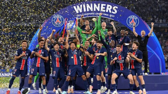 باريس سان جيرمان يكتسح إنتر ويتوج بلقبه الأول في دوري أبطال أوروبا