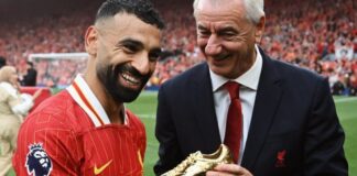 محمد صلاح يتوَّج بجائزة أفضل لاعب في ليفربول لموسم 2024-2025