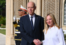 جورجيا ميلوني في زيارة خامسة إلى تونس منذ 2022