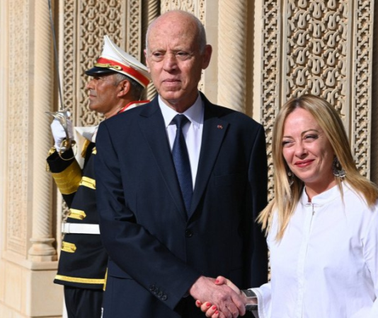 جورجيا ميلوني في زيارة خامسة إلى تونس منذ 2022
