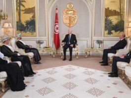 قيس سعيد يستقبل وزير الخارجية العماني ويؤكد الموقف الثابت تجاه القضية الفلسطينية