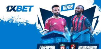 Liverpool contre Bournemouth : ouverture de la Premier League 2025 avec les pronostics de 1xBet