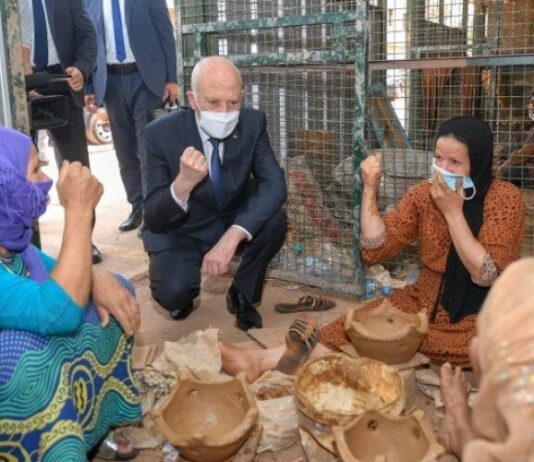 قيس سعيّد يزور سجنان ويدعم فخارها في عيد المرأة