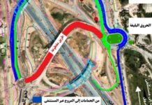 فتح جسر جديد قرب مستشفى الحروق ببن عروس أمام حركة الجولان