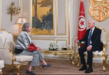 رئيس الجمهورية يودّع سفيرة كندا في تونس