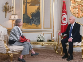 رئيس الجمهورية يودّع سفيرة كندا في تونس