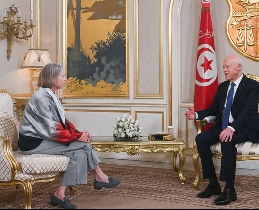 رئيس الجمهورية يودّع سفيرة كندا في تونس