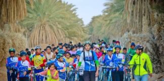 رحلة دراجات من دوز إلى جربة لتكوين رحالة شباب