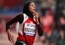 مروى بوزياني تتأهل إلى نهائي 3000م موانع في بطولة العالم بطوكيو