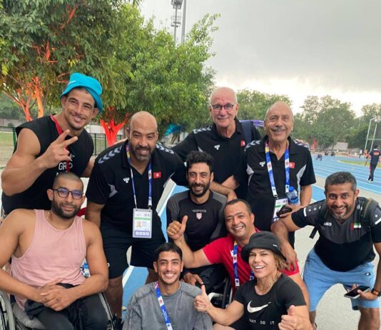 ياسين الغربي يتوج بذهبية 400م T54 ويحطم رقماً قياسياً في نيودلهي