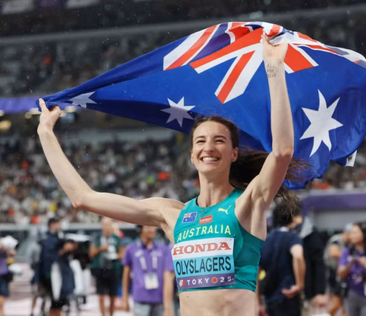 نيكولا أوليسلاغرز تفوز بذهبية الوثب العالي في مونديال طوكيو 2025