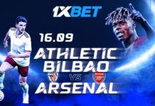 Athletic Bilbao contre Arsenal : regardez ce match exceptionnel et gagnez avec 1xBet