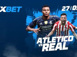 Derby madrilène : pronostics pour le match Real Madrid - Atlético avec 1xBet