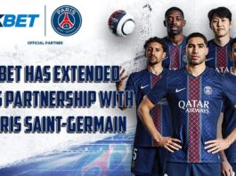 1xBet et le Paris Saint-Germain prolongent leur partenariat pour trois saisons supplémentaires