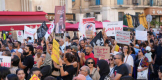 مسيرة تونس لدعم قابس ضد التلوث الصناعي