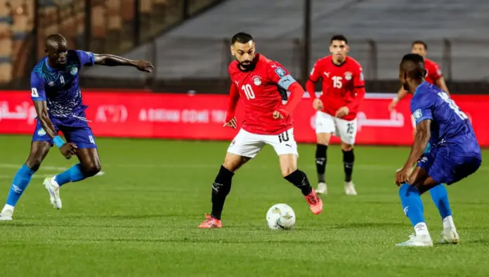 صلاح يقود مصر إلى مونديال 2026 بثنائية أمام جيبوتي