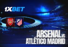 Arsenal vs Atlético Madrid – A fiery European clash and comprehensive analysis from 1xBet