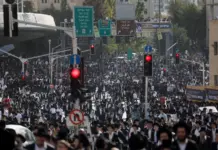 مظاهرات أرثوذكس في القدس: مطالب بإعفاء التجنيد واشتباكات مع الشرطة