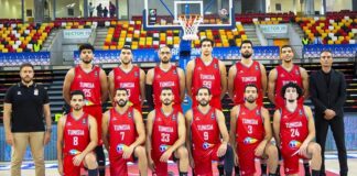 قائمة لاعبي تونس لتصفيات كأس العالم لكرة السلة 2027