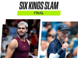 ألكاراس وسينر في نهائي سيكس كينغز سلاَم 2025