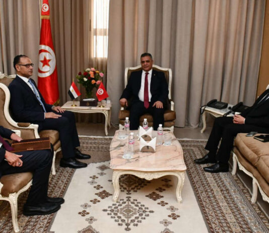 وزير الداخلية التونسي يلتقي السفير المصري: تعزيز التعاون الأمني