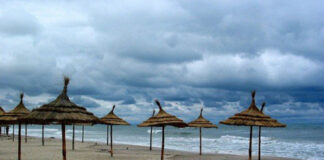 توقعات الطقس في تونس الإثنين 27 أكتوبر: أمطار رعدية