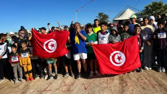 بيجاد سعيدة يفوز بكل مراحل ماراطون الواحات 2025 في جربة