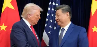 دونالد ترامب وشي جين بينغ في بوسان في 30 أكتوبر
