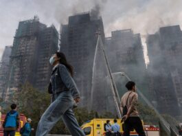 حريق هونغ كونغ: 128 قتيلاً و200 مفقود