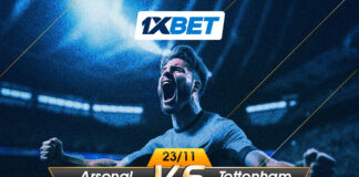Arsenal vs Tottenham Derby du nord de Londres 1xBet