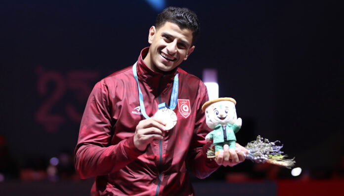 فرس فرجاني ذهبية سيف ألعاب التضامن الإسلامي وحصيلة تونس 16 ميدالية