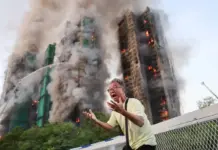 حريق هونغ كونغ يقتل 13 في أبراج سكنية شاهقة