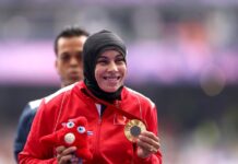 مروى البراهمي تتوج بذهبية رمي الصولجان في ألعاب التضامن الإسلامي بالرياض مروى البراهمي ذهبية رمي الصولجان ألعاب التضامن الإسلامي 2025