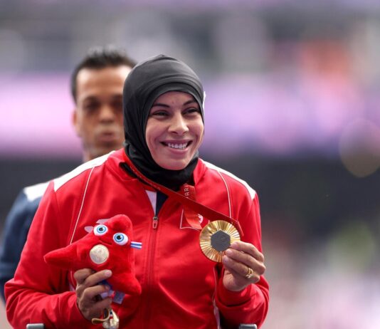 مروى البراهمي ذهبية رمي الصولجان ألعاب التضامن الإسلامي 2025