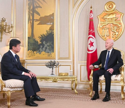 قيس سعيّد يستقبل سفير اليابان: 70 عامًا من الشراكة ومشاريع مستقبلية واعدة