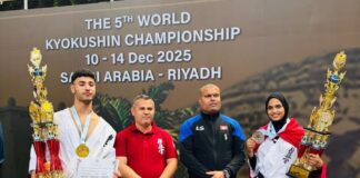 تونس تحرز ذهبية وفضية في مونديال الكاراتيه!