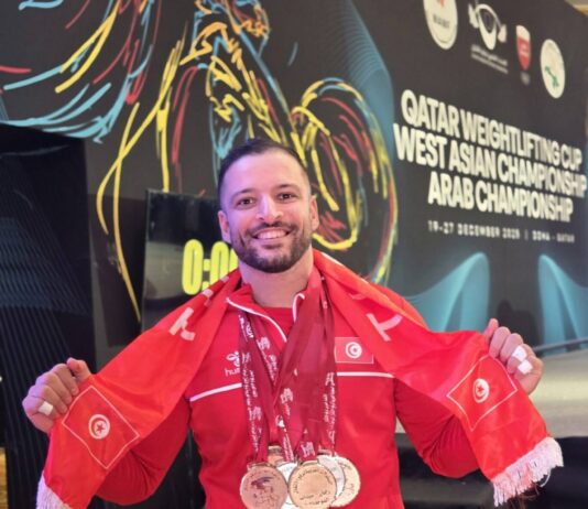 كارم بن هنية يحقق 6 ميداليات في كأس قطر وبطولة عربية 2025