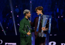 آلكاراز وسينر يتحدثان عن المنافسة: “نلعب دوراً أساسياً في جاذبية رياضتنا” آلكاراز وسينر: منافستنا تُثري التنس