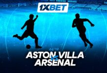 Aston Villa vs Arsenal 1xBet