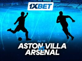 Aston Villa vs Arsenal 1xBet