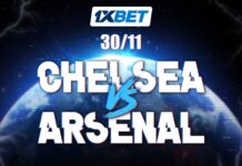 Chelsea vs Arsenal Derby de Londres 1xBet