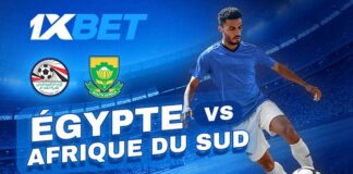 Égypte vs Afrique du Sud Coupe d'Afrique des Nations 2025 avec 1xBet