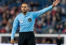 إسماعيل الفاتح يدير مباراة تونس وفلسطين في كأس العرب 2025